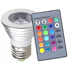Load image into Gallery viewer, 2-Pack: Magic Light Color-Changing LED Light Bulbs with Remote Control