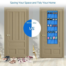 Load image into Gallery viewer, 20 Pocket: Over the Door Shoe Rack Organizer
