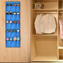 Load image into Gallery viewer, 20 Pocket: Over the Door Shoe Rack Organizer