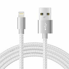Load image into Gallery viewer, 3-Pack: 10FT Heavy Duty Braided iPhone Lightning USB Cable