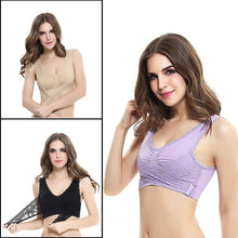 Load image into Gallery viewer, 3-Pack: Floral Lace-Paneled Modesty Bras