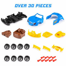 Load image into Gallery viewer, 30-Piece: Kids’ Take Apart Racing Car Toy Construction Play Set