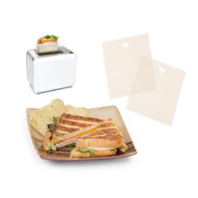 Load image into Gallery viewer, 4-Pack: Handy Reusable Nonstick Coated Toaster Bags