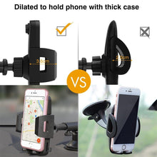 Load image into Gallery viewer, Car Phone Mount, VUP Windshield Phone Holder Car Mount
