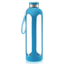 Load image into Gallery viewer, Swig Savvy Glass Water Bottles with Protective Silicone Sleeve & Stainless Steel Leak Proof Lid