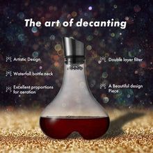 Load image into Gallery viewer, Eravino Wine Decanter Aerating Carafe with Lid