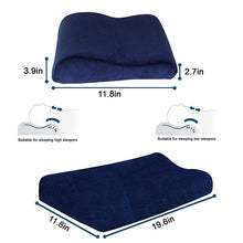 Load image into Gallery viewer, Dr. Franklyn's Contour Memory Foam Pillow