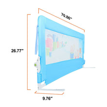 Load image into Gallery viewer, Baby Child Toddler Safety Bed Rail Anti Falling Bed Guard