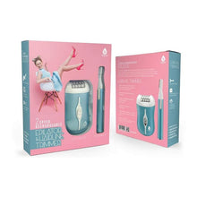 Load image into Gallery viewer, Pursonic 2-Speed Rechargeable Epilator & Hairline Trimmer Kit