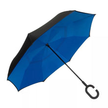 Load image into Gallery viewer, Double-Layer Windproof Reverse-Folding Smart Umbrella with UV Protection