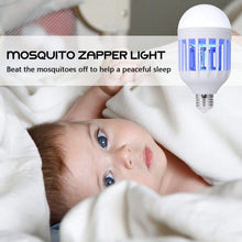 Load image into Gallery viewer, GLOUE 2-in-1 Bug Zapper and Mosquito Killer Lamp