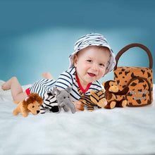 Load image into Gallery viewer, HAKOL Jungle Friends Talking Plushie Set