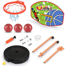 Load image into Gallery viewer, Height Adjustable Kids Basketball Hoops Set
