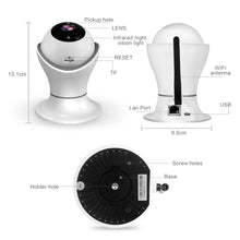 Load image into Gallery viewer, iPM World HD 360 Degree Panoramic View 1080p Wireless IP Camera