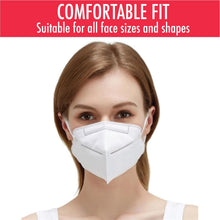 Load image into Gallery viewer, KN95 Protective Breathable Outdoor Face Mask with Nose Clip