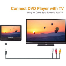 Load image into Gallery viewer, Koramzi PDVD-DK95 Portable 9" Dual Screen
