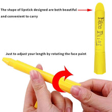 Load image into Gallery viewer, Lasten 12 Colors Face Paint Crayons