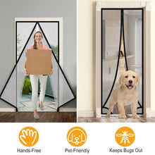Load image into Gallery viewer, Magnetic Screen Door Hand-Free Mosquito Screen Door Net