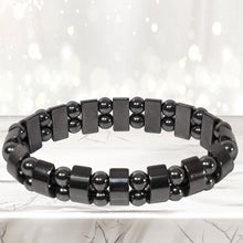 Load image into Gallery viewer, Natural Magnetic Hematite Stretch Bracelets For Men and Women