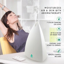 Load image into Gallery viewer, Pursonic Aroma Diffuser with Remote and 6-Pack Aromatherapy Oils