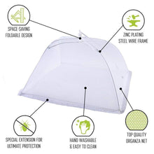 Load image into Gallery viewer, Set of 2: Large Pop-Up Mesh Screen Food Cover Tents