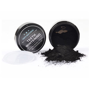 100% Natural Charcoal Teeth Whitening Powder