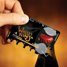 Load image into Gallery viewer, 2-Pack: Wallet Ninja 18-in-1 Credit Card Sized Multi-tool
