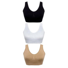 Load image into Gallery viewer, 3-Pack: Total Comfort Ahh Bras
