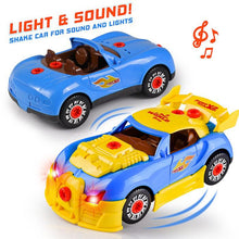 Load image into Gallery viewer, 30-Piece:  Kids’ Take Apart Racing Car Toy Construction Play Set
