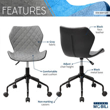Load image into Gallery viewer, Modern Height Adjustable Office Task Chair
