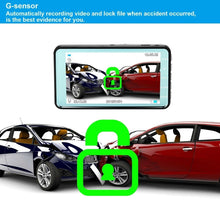 Load image into Gallery viewer, 4" Vehicle 1080P Car Dashboard DVR Camera Video Recorder G-Sensor Dash Cam
