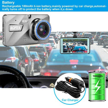 Load image into Gallery viewer, 4" Vehicle 1080P Car Dashboard DVR Camera Video Recorder G-Sensor Dash Cam
