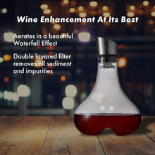 Load image into Gallery viewer, Eravino Wine Decanter Aerating Carafe with Lid
