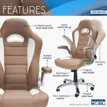 Load image into Gallery viewer, High Back Executive Sport Race Office Chair With Flip-up Arms

