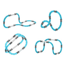 Load image into Gallery viewer, 65 Piece Set: Hyper Tube  Lightning Fast Tube Racing Playset
