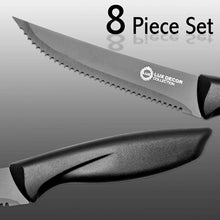 Load image into Gallery viewer, 8-Piece Set:  Stainless Steel Knives set

