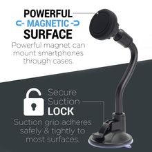 Load image into Gallery viewer, Aduro Magflex Flexible Arm Dash Car Mount
