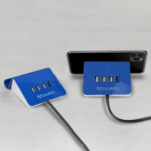 Load image into Gallery viewer, Aduro PowerUp 4-Port USB Charging Station and Stand
