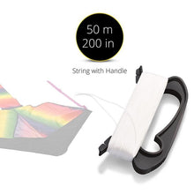Load image into Gallery viewer, BritenWay Ripstop Polyester Fabric  Extra Large Rainbow Kite

