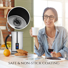 Load image into Gallery viewer, Chef's Star Milk Frother - Automatic Foam Maker &amp; Creamer For Hot Or Cold Milk Steamer

