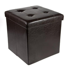 Load image into Gallery viewer, Collapsible Storage Ottoman &amp; Foot Rest
