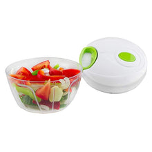 Load image into Gallery viewer, Compact &amp; Powerful Hand Held Vegetable and Fruit Chopper and Slicer
