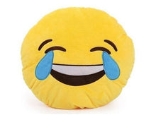 Load image into Gallery viewer, Emoticon Plush Decorative Pillows - Assorted Styles
