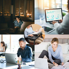 Load image into Gallery viewer, Foldable Laptop Table Bed Notebook Desk with Cooling Fan Mouse Board
