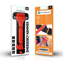 Load image into Gallery viewer, Automotive Emergency Hammer with Seat-Belt Cutter
