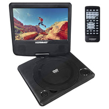Load image into Gallery viewer, KoramzI 7" Portable Swivel DVD Player
