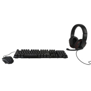 LVLup Ultimate Pro Gaming Kit - Keyboard, Headset, Mouse