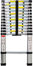 Load image into Gallery viewer, OxGord Aluminum Telescopic Extension Ladder 12.5ft. Telescope
