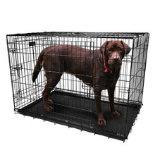 Load image into Gallery viewer, Pet Crates Folding Metal - Assorted Sizes

