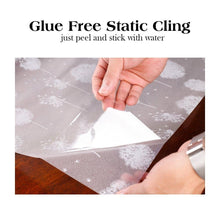 Load image into Gallery viewer, Privacy Window Film Sun Blocking Non-Adhesive Anti UV Window Sticker - Assorted Sizes and Styles
